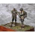1/35 1 Lieutenant and US Army Airborne, D-Days 1944 (2 figures)