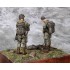1/35 1 Lieutenant and US Army Airborne, D-Days 1944 (2 figures)