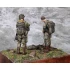 1/35 1 Lieutenant and US Army Airborne, D-Days 1944 (2 figures)