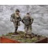 1/35 1 Lieutenant and US Army Airborne, D-Days 1944 (2 figures)