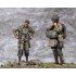 1/35 1 Lieutenant and US Army Airborne, D-Days 1944 (2 figures)