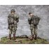 1/35 1 Lieutenant and US Army Airborne, D-Days 1944 (2 figures)