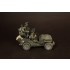 1/35 US Airbornes with Sergeant for Jeep, Normandy 1944 (5 figures)