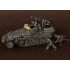 1/35 WWII German Panzergrenadiers in Battle (5 figures)