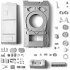 1/16 M4A3E8 Sherman Resin Kit