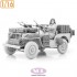 1/16 WWII British SAS 1/4ton 4x4 Patrol car Conversion Kit Ver.2 for Takom kits