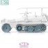 1/35 German Sd.Kfz.250/3 Weighted Wheels & Tracks Detail Up Set for Tamiya (3D Printed Kit)