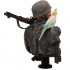 200Mm WWII German Fallschimjager Bust