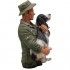 200mm US Green Beret with Cocker Spaniel Bust