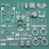 1/16 Zundapp KS-750 with Sidecar Resin kit