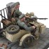 1/16 Zundapp KS-750 with Sidecar & Troopers (1 kit w/2 figures)