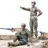 1/16 US Army Female Tank Commander & Gunner (2 figures)