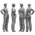 1/16 WWII German Female Tank Commander I