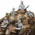 1/16 German Pzkpfw IV Female Tank Crew for Trumpeter kits (5 figures)