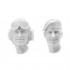 1/16 Bundeswehr Tank Crew Head Set (5pcs)
