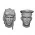 1/16 WWII Russian Tank Crew Head Set (5pcs)
