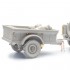 1/16 WWII US Army T-3 Trailer