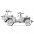 1/16 WWII British SAS Commando Car Resin Kit