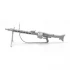 1/16 WWII German Machine Gun MG42 w/Anti-aircraft Ring Sight