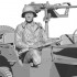 1/35 WWII US Army Officer (3D printed kit)