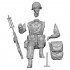 1/35 WWII US Army Bar Gunner (3D printed model kit)
