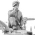 1/16 WWII US Army M4A3E8 Commander