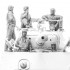 1/16 WWII US Army M4A3E8 Crew