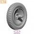1/16 WWII German Sd.kfz.250/1 Weighted Front Wheels