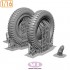 1/16 WWII German Sd.kfz.250/1 Weighted Front Wheels