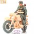 1/16 WWII German R75 Motorcycle Trooper for Freedom Model kit