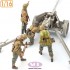 1/16 WWII German Field Artillery Crew