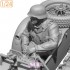 1/24 Officer for WWII German KS750 with Sidecar