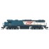 HO Scale 12mm QR 1550 Class Diesel Locomotives - Blue #1572 C.1972-89