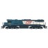 HO Scale 12mm QR 1550 Class Diesel Locomotives - Blue #1558D C.1989-98