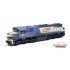 HO Scale 12mm QR 1550 Class Diesel Locomotives - Blue #1566D C.1989-98 w/Sound