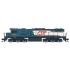 HO Scale 16.5mm QR 1550 Class Diesel Locomotives - Blue #1566D C.1989-98