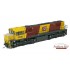 HO Scale 12mm Australian 2170 Class Diesel Loco QR Broncos Livery #2203D 2012-18+ w/Sound