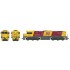 HO Scale 16.5mm Aurizon 2300 Class Diesel Loco - QR Broncos Series 1 Mesh Grill #2312