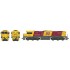 HO Scale 16.5mm Aurizon 2300 Class Diesel Loco - QR Broncos Series 1 Mesh Grill #2312