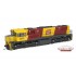 HO Scale 16.5mm Aurizon 2300 Class Diesel Loco - QR Broncos Series 2 Vertical Grill #2370