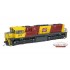 HO Scale 16.5mm Aurizon 2300 Class Diesel Loco - QR Broncos Series 1 Mesh Grill #2373