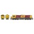 HO Scale 16.5mm Aurizon 2300 Class Diesel Loco - QR Broncos Series 1 Mesh Grill #2373