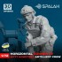 1/72 Horizontal Gunner of M777 Howitzer 