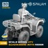 1/35 ATV Quadrobike with Rider 