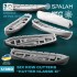 1/350 Boats for Bismarck Scharnhorst Gneisenau Tirpitz (19pcs)