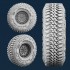 1/35 HMMWV Military Trucks Wheels ''Goodyear Wrangler'' with 24 Bolts (5pcs)