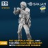 1/35 Machine Gunner with DShKM and Zombies