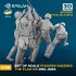 1/35 WWII US Marines Raising the Flag on Iwo Jima (6 Figures, 3D Printed)