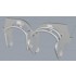 1/35 T-80BV/BVD Headlight Guard (M57/58 parts) for Trumpeter kits
