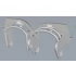1/35 T-80BV/BVD Headlight Guard (M57/58 parts) for Trumpeter kits